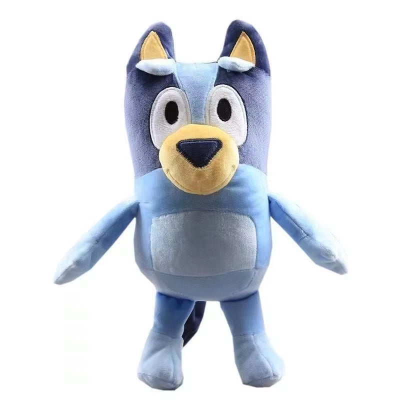 28/40CM Family Plush Toys Cute Simulation Pet Dog Patrol Bingo Sister Kawai Plush Kid'S Toy Doll Christmas Birthday Gift