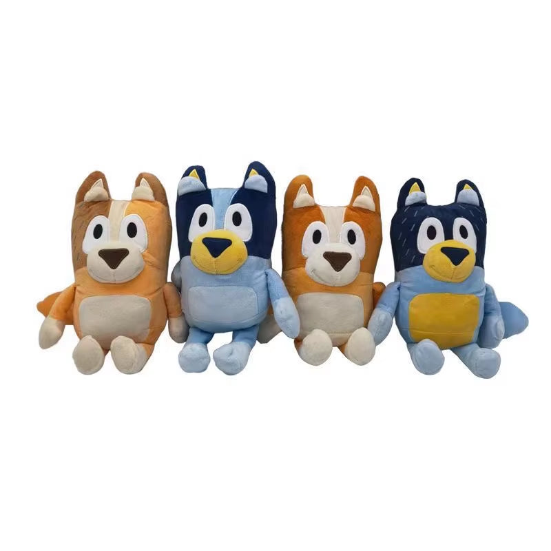 28/40CM Family Plush Toys Cute Simulation Pet Dog Patrol Bingo Sister Kawai Plush Kid'S Toy Doll Christmas Birthday Gift