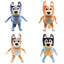 28/40CM  Family Plush Toys Cute Simulation Pet Dog Patrol Bingo Sister Kawai Plush Kid'S Toy Doll Christmas Birthday Gift