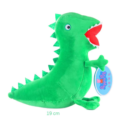 Peppa Pig Plush Pig Doll Kids Toys High Quality 19CM Pet Dinosaur Teddy Bear Soft Stuffed Anime Figure Ornament Birthday Gifts